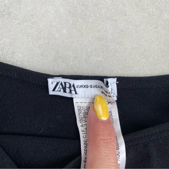 ZARA FISHNET OFF THE SHOULDER BODYSUIT - Picture 8 of 8